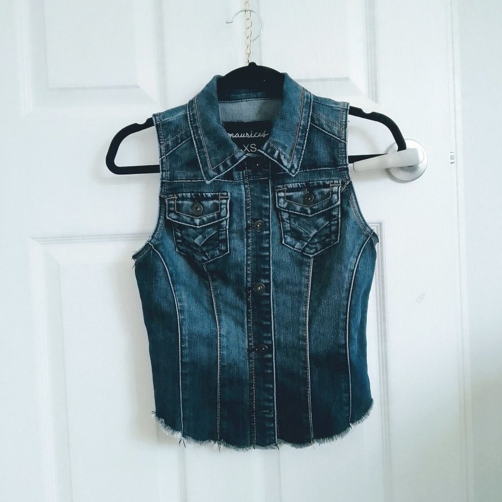 Maurice's Denim Vest
